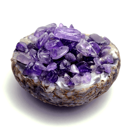 Amethyst chips